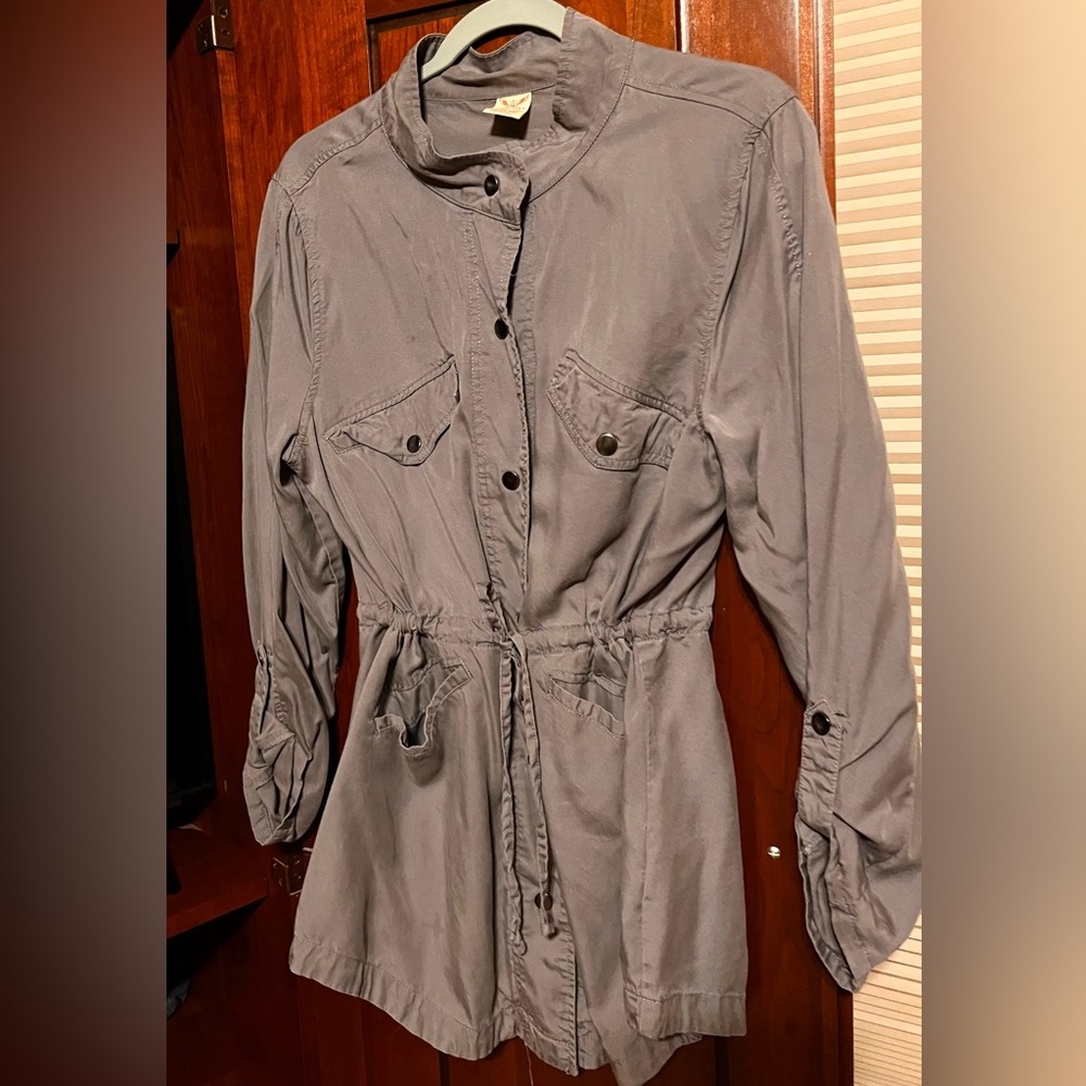 Faded Glory Slate Utility Jacket for Women